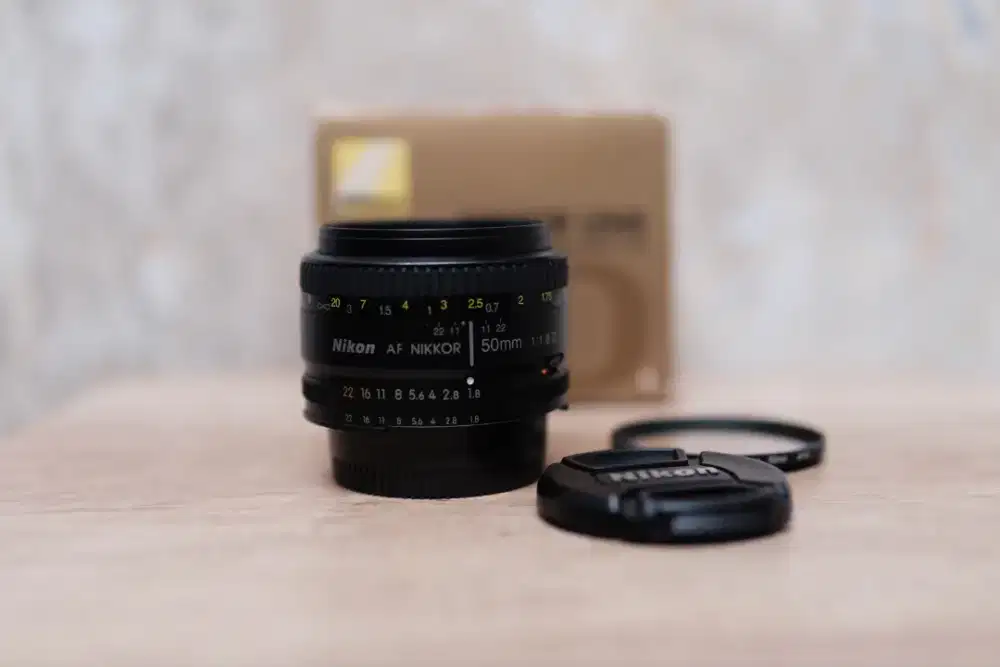 Lensa Fix Nikon AFD 50MM F1.8