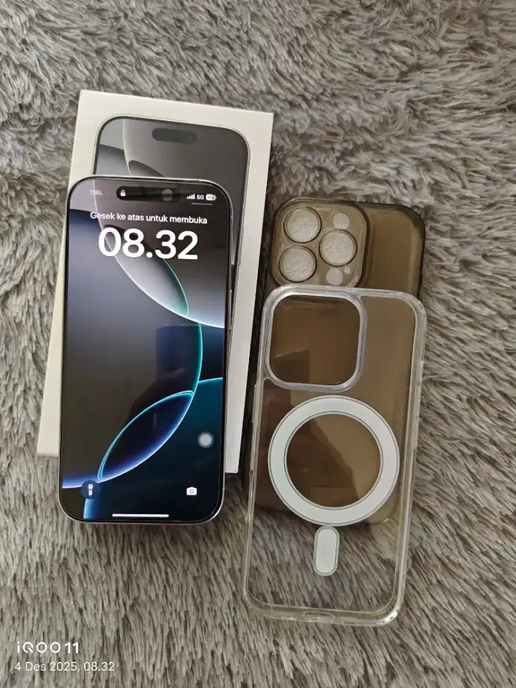iPhone 16 Pro 12/256Gb Bh100% Garansi April 2026