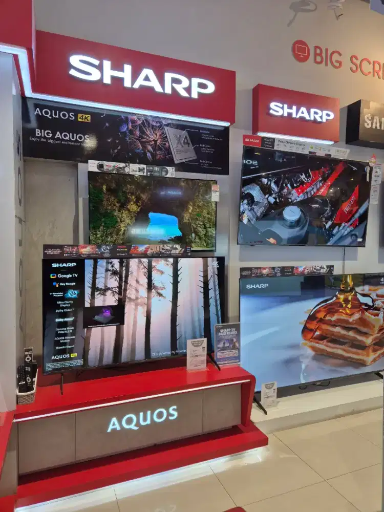 GOOGLE TV SHARP 75INCI