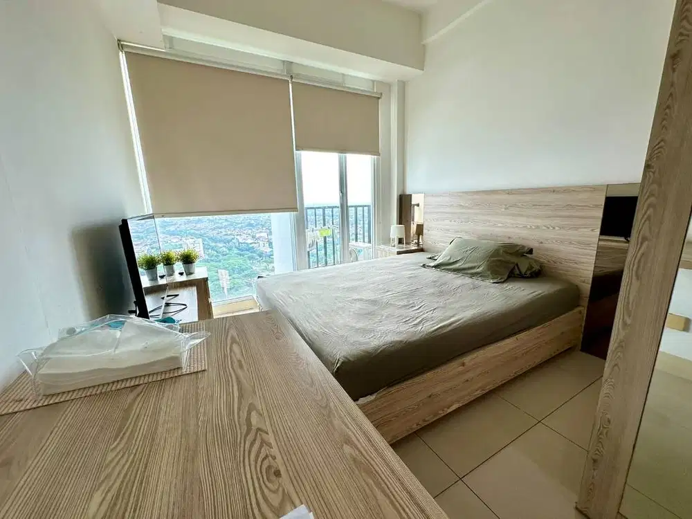 disewakan apartemen Harian Treepark bsd