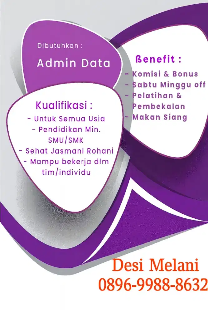 Lowongan Kerja Admin