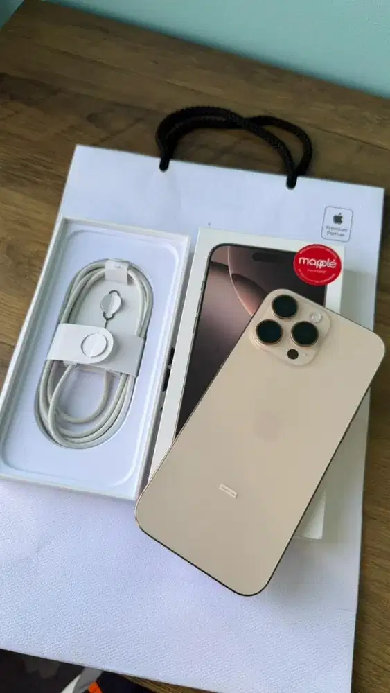 iphone 16 pro max 256gb dessert titanium ibox