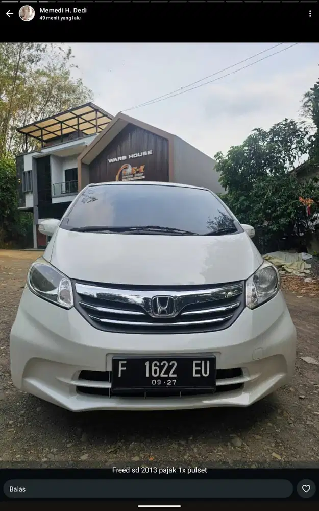 Honda Freed 2013 Bensin