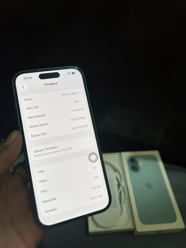 iPhone 16 128 iBox mulus 100%