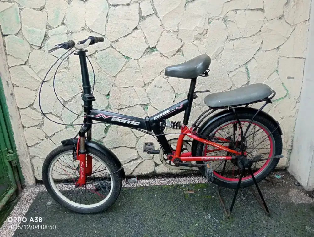 Jual butuh sepeda lipat exotic UK 20 gigi 6 speed butuh di STEL