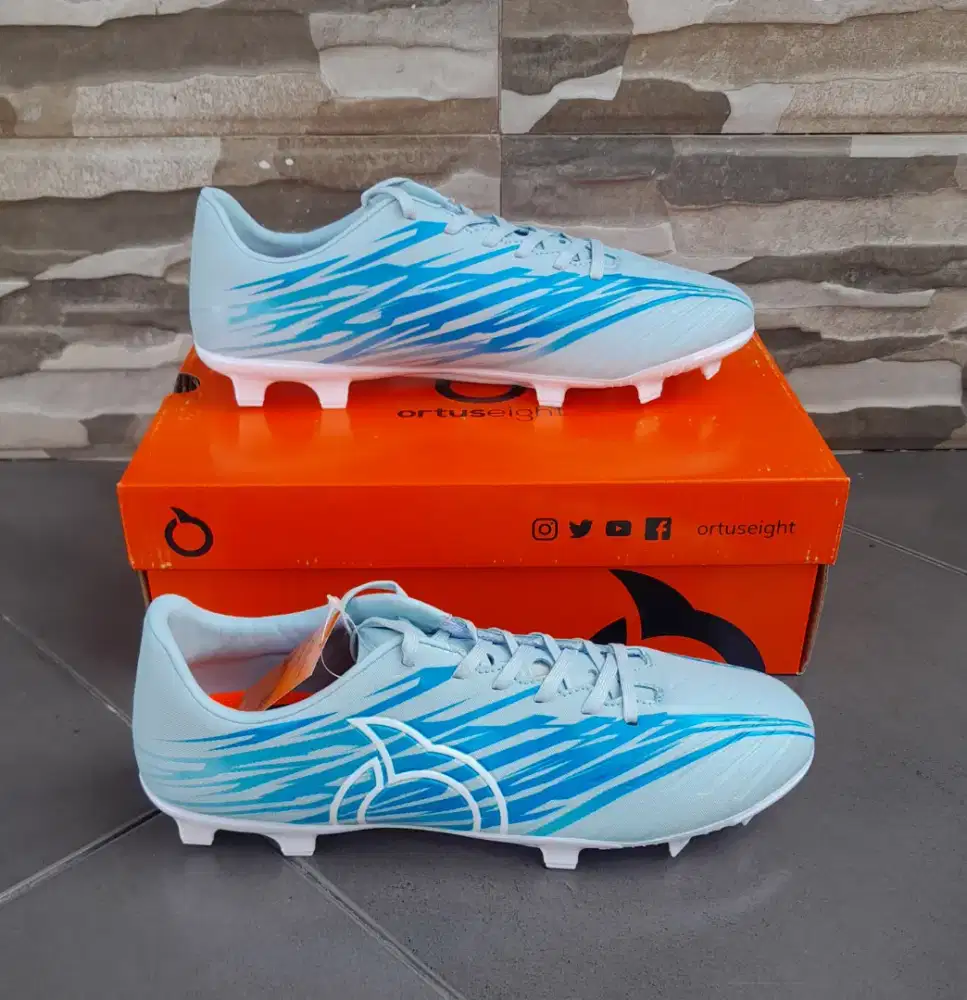 Sepatu Sepak Bola Ortuseight Catalyst Ballistic Fg Biru Original