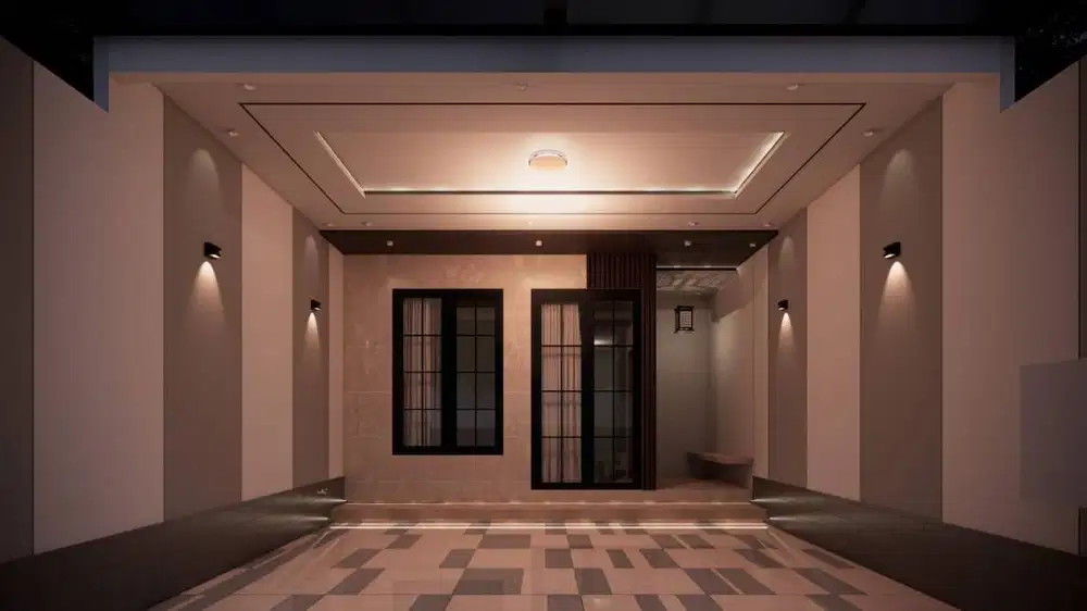 Jual Rumah Baru Semi Furnish Strategis lingkungan nyaman Pamulang