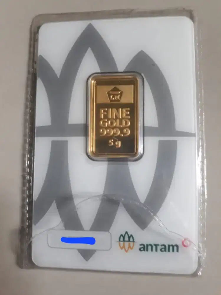 Emas Antam Logam Mulia 5 Gr Certieye, Redmark, Bukan Ubs