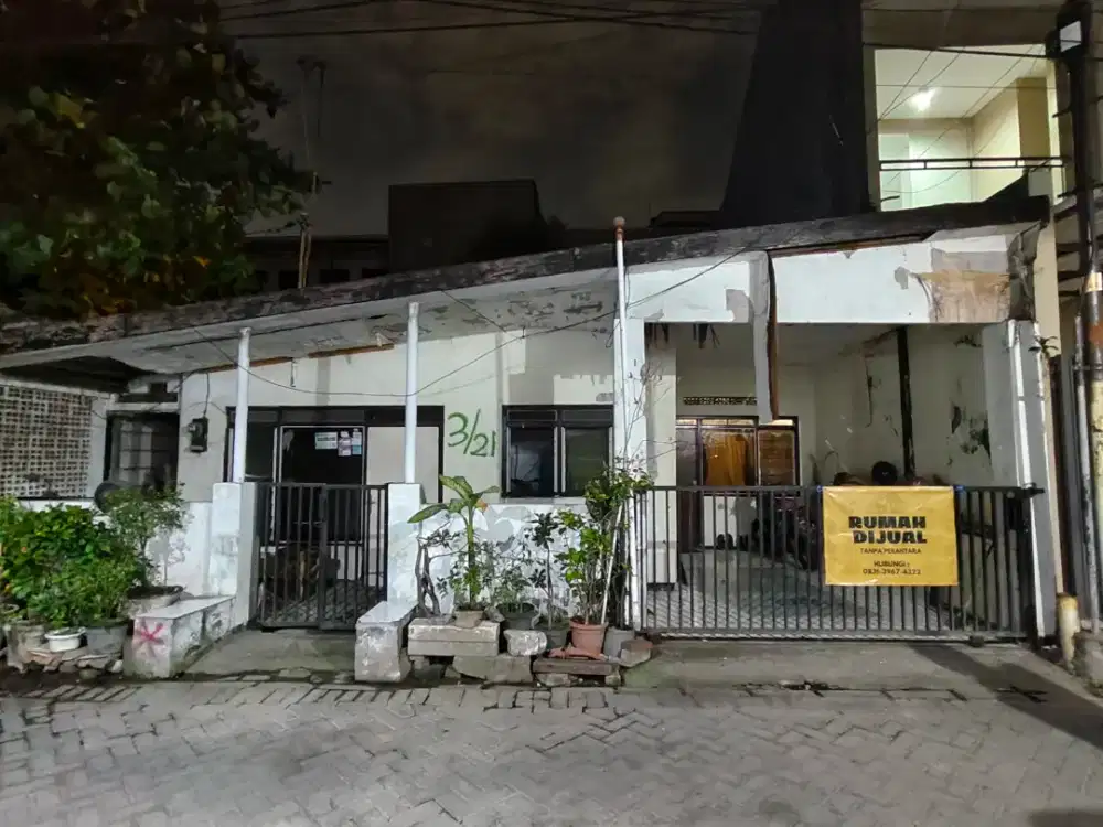 DIJUAL RUMAH HITUNG TANAH SAJA NGAGEL MADYA