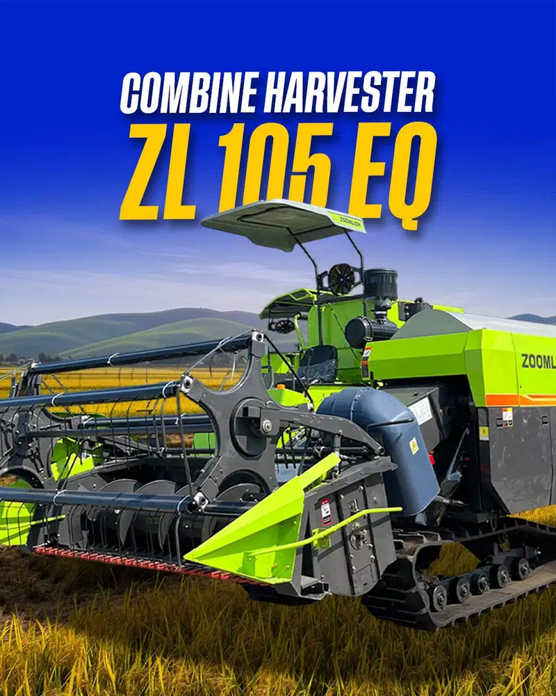 ZOOMLION COMBINE HARVESTER ZL 105-EQ