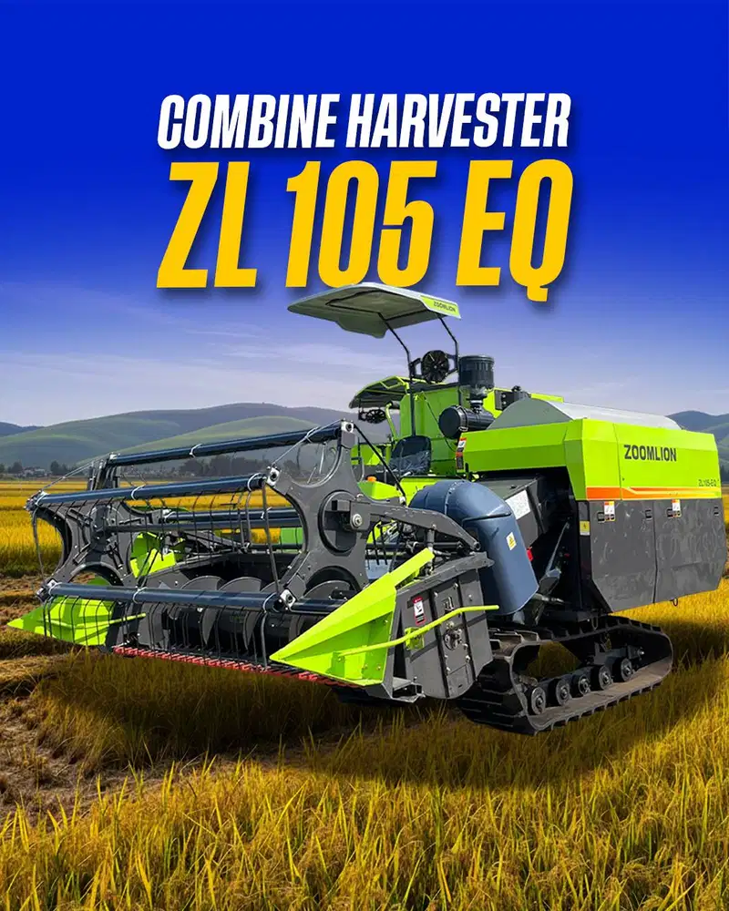 ZOOMLION COMBINE HARVESTER ZL 105-EQ