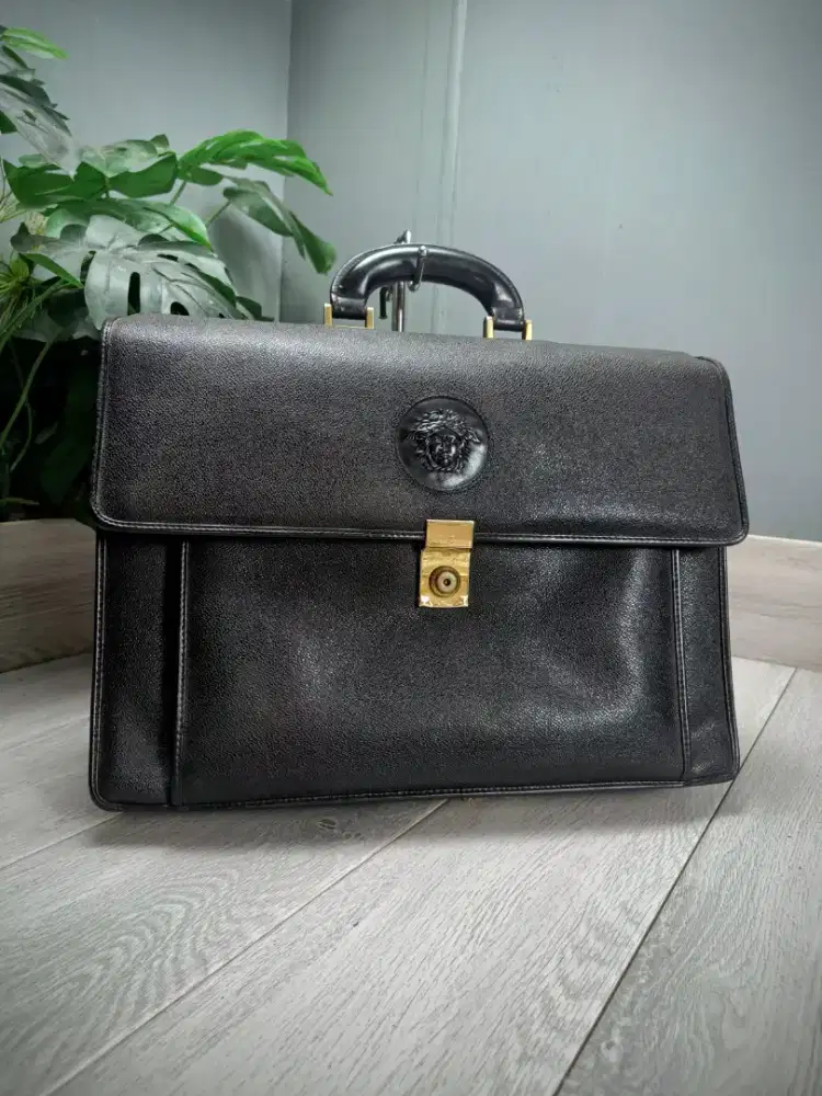 Authentic Versace Briefcase