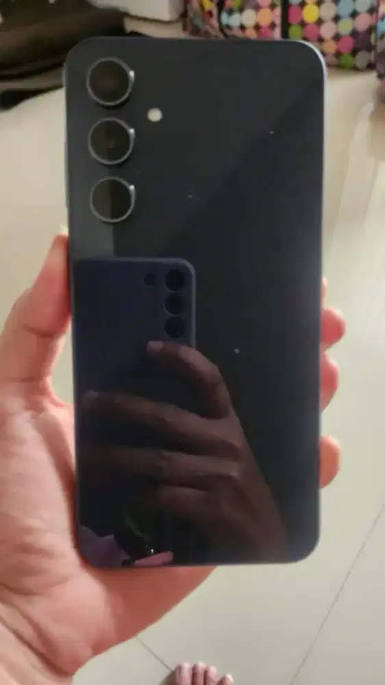 Samsung A 35 navy 256 baru pkai 2 minggu