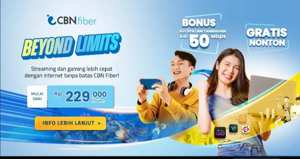 Wifi murah banyak promo nya CBN fiber