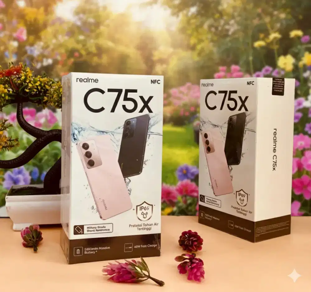 Realme C75x 16gb / 128gb Bergaransi Resmi