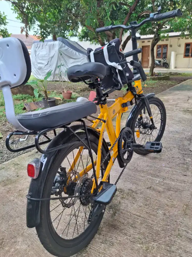 Sepeda lipat alton by element 20 inch speed 7