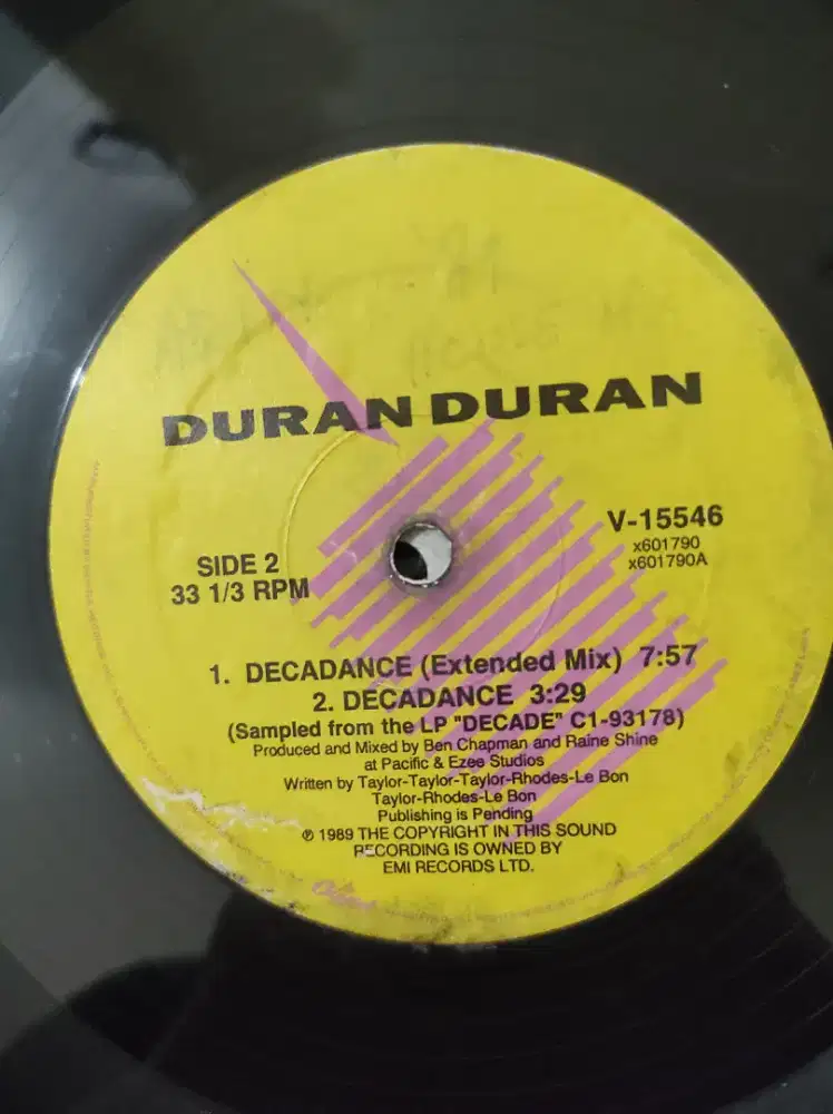 Piringan hitam/plat single