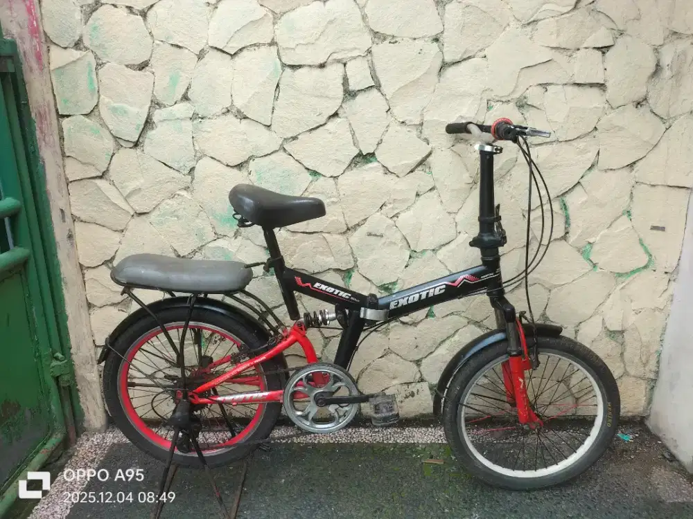 Jual butuh sepeda lipat exotic UK 20 gigi 6 speed butuh di STEL