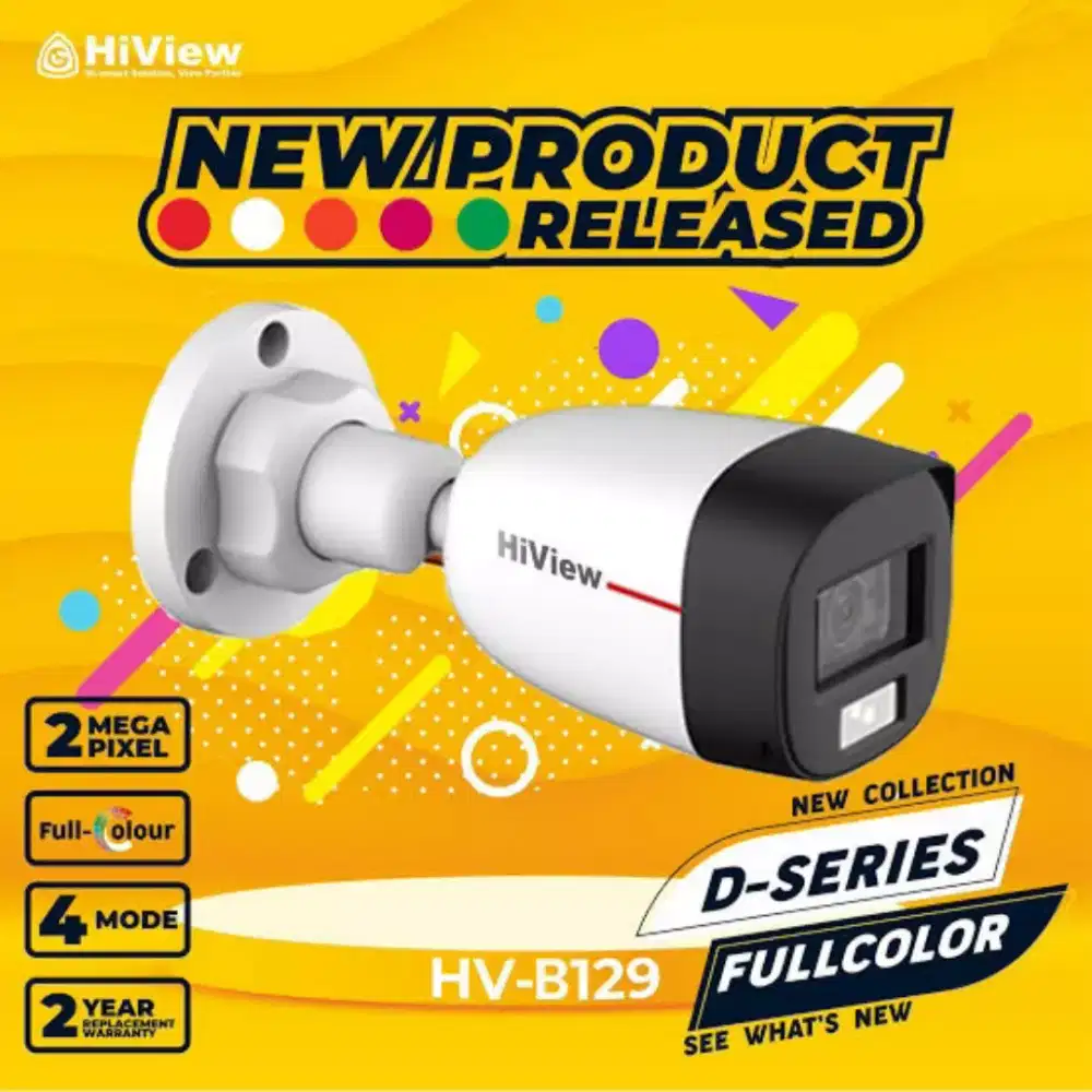 paket cctv hiview full color 2mp