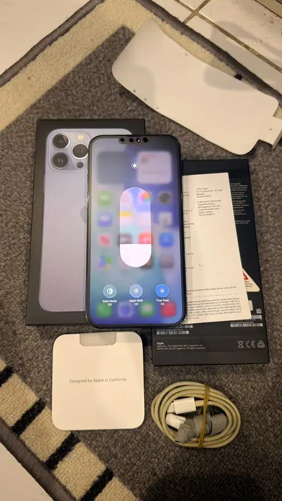 Iphone 13 Promax 128GB Blue Resmi Ibox Lengkap