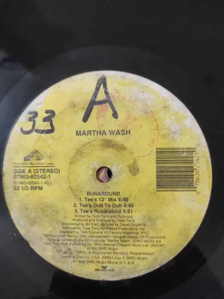 Piringan hitam/plat single