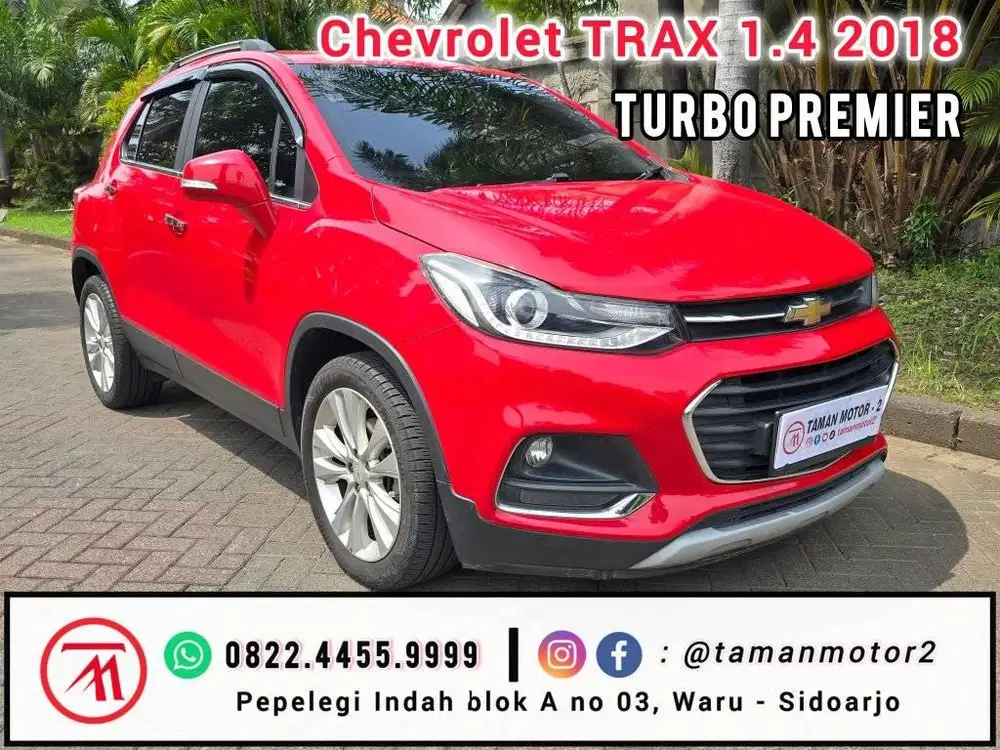 [ Kondisi Superr ] Chev TRAX 1.4 Turbo Premier 2018 AT