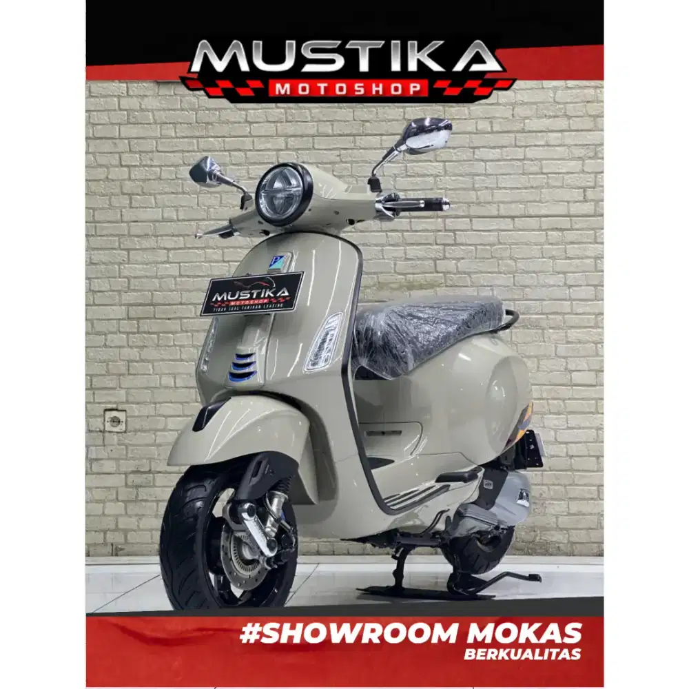 Odo 2rb Simpenan!!Vespa Primavera S 2025 Spido udh TFT Mulus-Mustika