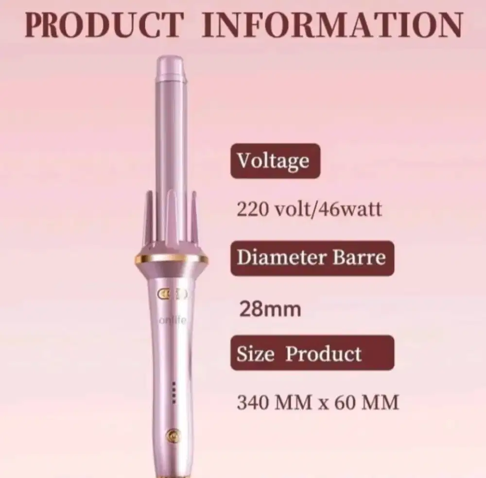 Catokan Rambut Curly Ctomatis