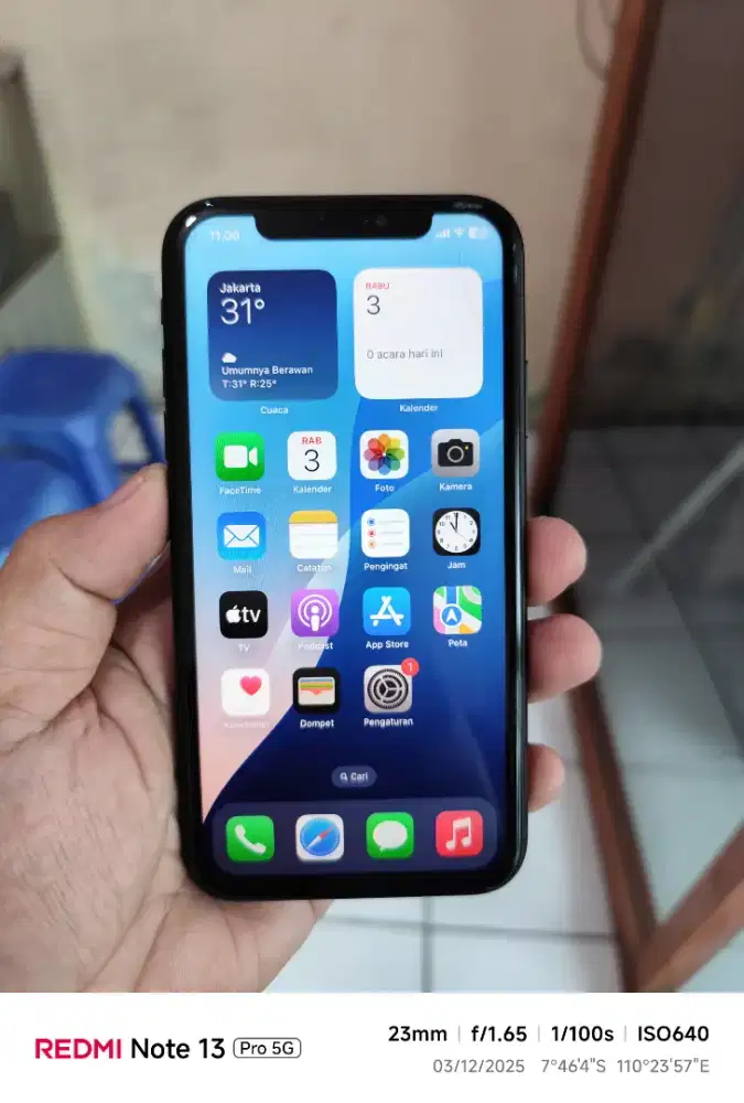 Iphone XR 64 GB sinyal 3three only Permanen