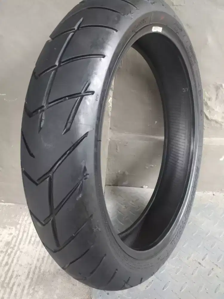Ban motor PIRELLI diablo rosso 120/70-17 tebal 90% Asli bukan buatan