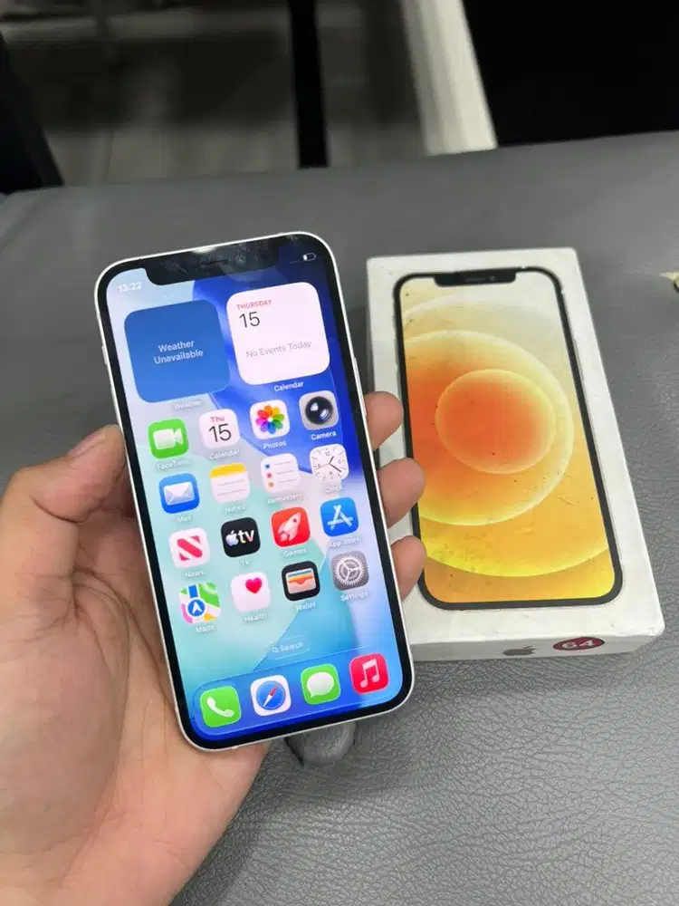 iphone 12 mini 64gb wifi only kondisi sesuwai postinga  bu