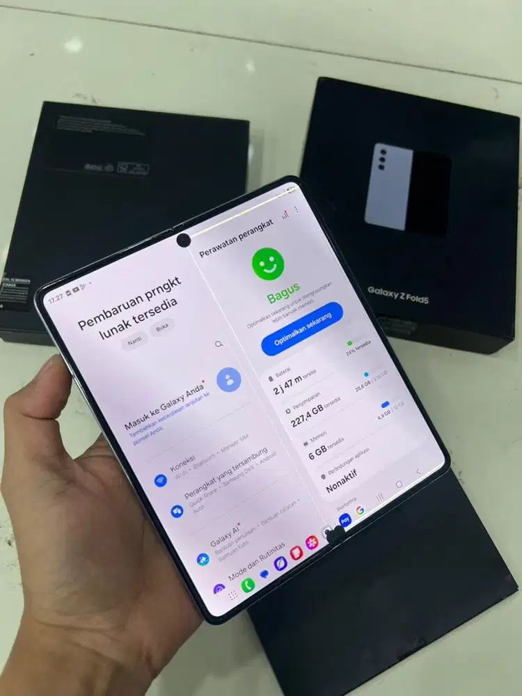 Samsung Galaxy Z Fold 5 5g lte sein resmi