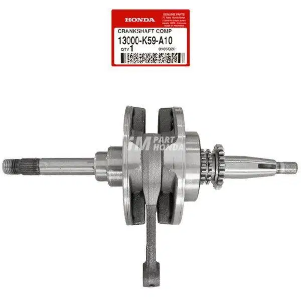 kruk as assy crankshaft assy keyless & vario 150