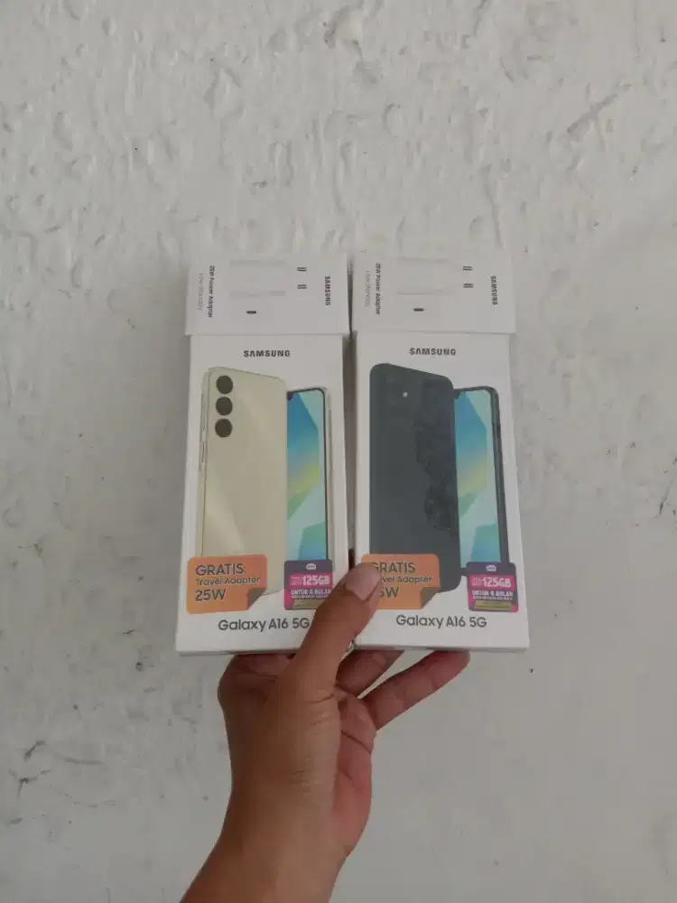 Berminat silahkan WA Samsung Galaxy A16 5G 8/256 Garansi resmi 1thn