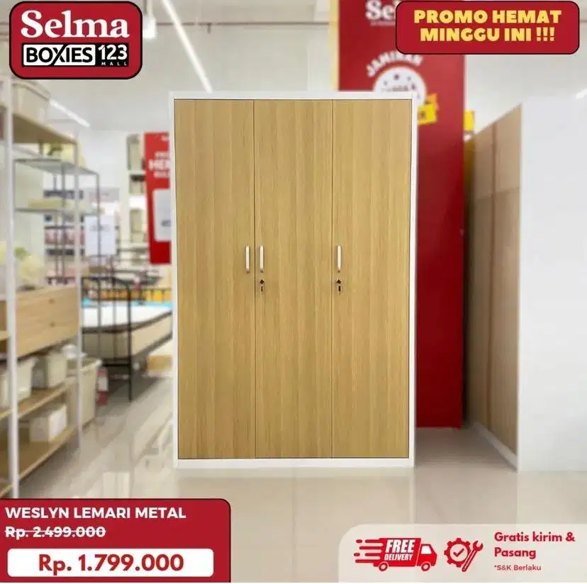 Weslyn lemari besi