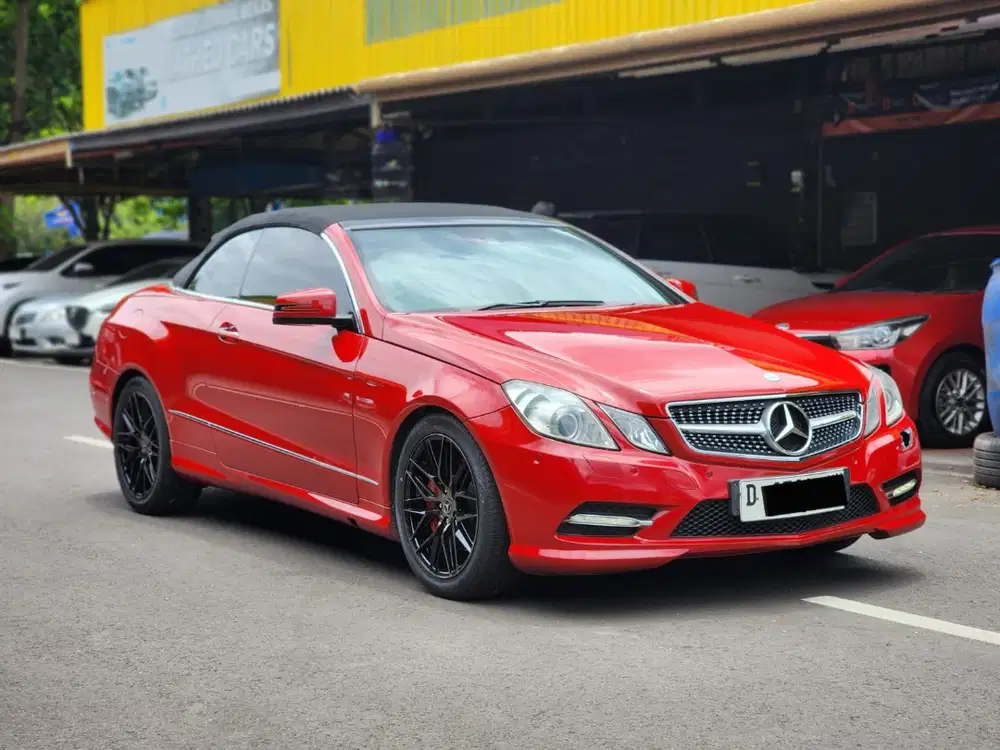 MERCY E250 CABRIOLET 2013 MERAH‼️NEW STOK