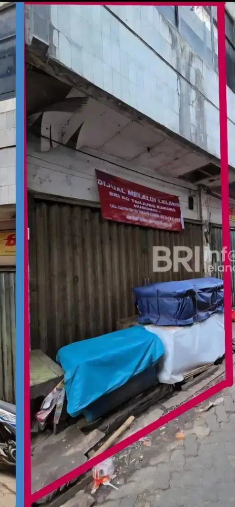 Ruko di Komplek Pasar Tugu Bandar Lampung