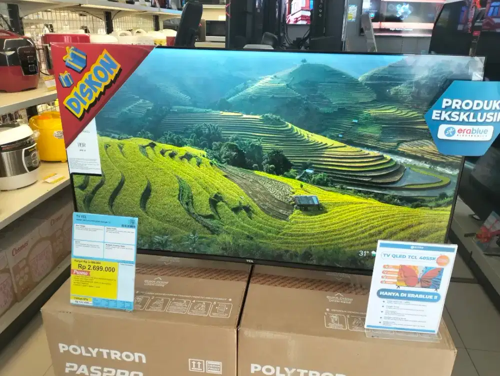 TV TCL 40S5K FHD QLED GOOGLE TV 40 inch