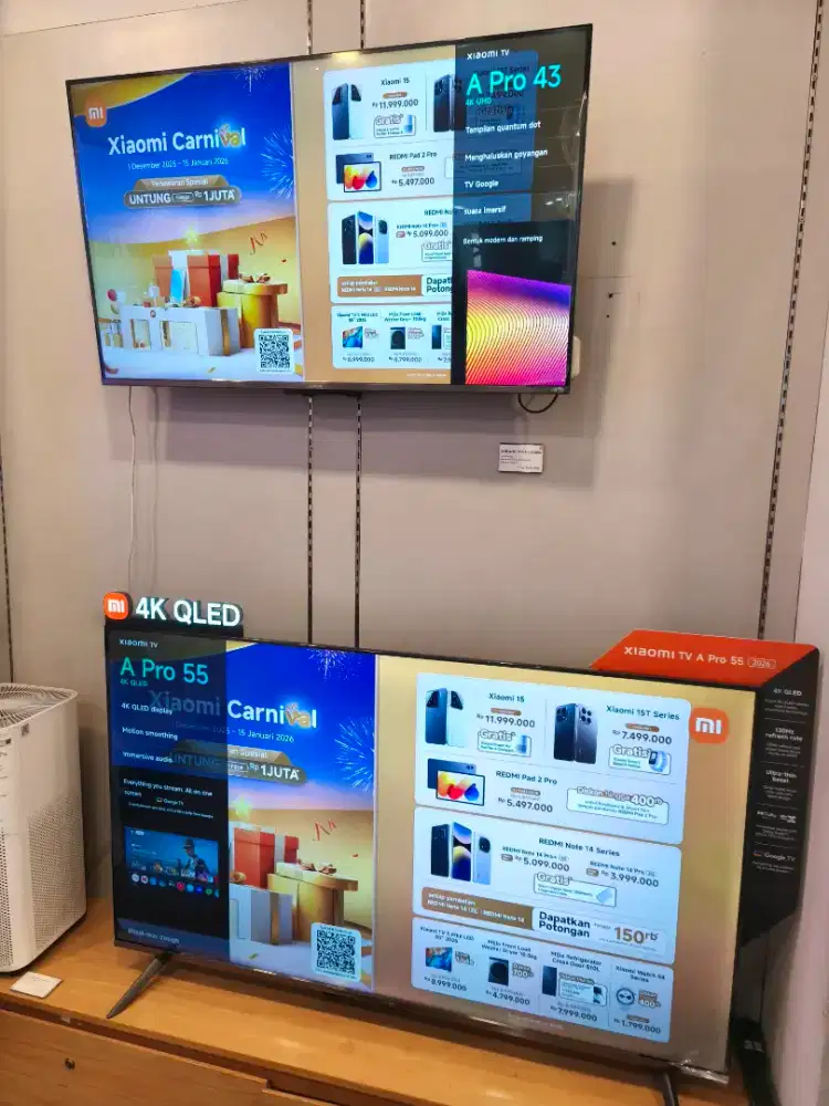 Xiaomi TV ,Bisa dikredit tanpa kartu kredit,DP 0% Free 1x cicilan