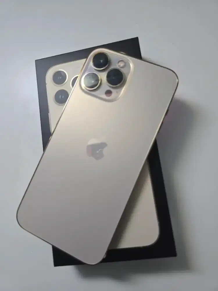 Iphone 13 Pro Max 128GB, Gold Ori Ibox