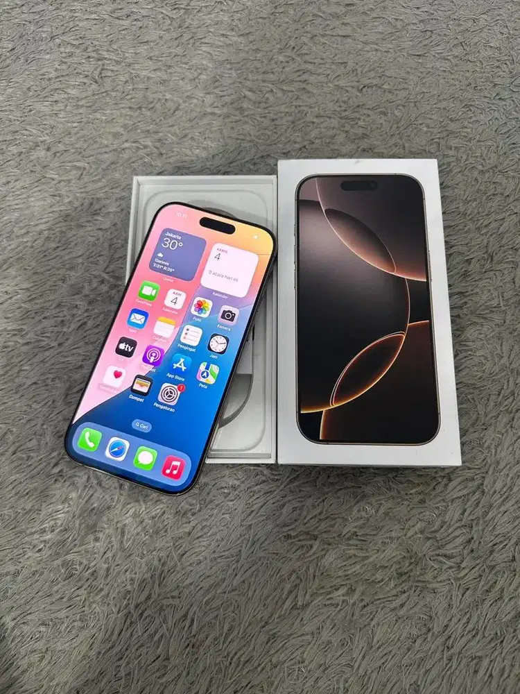 Iphone 16 Pro 128gb Desert IBOX Garansi On April 2026