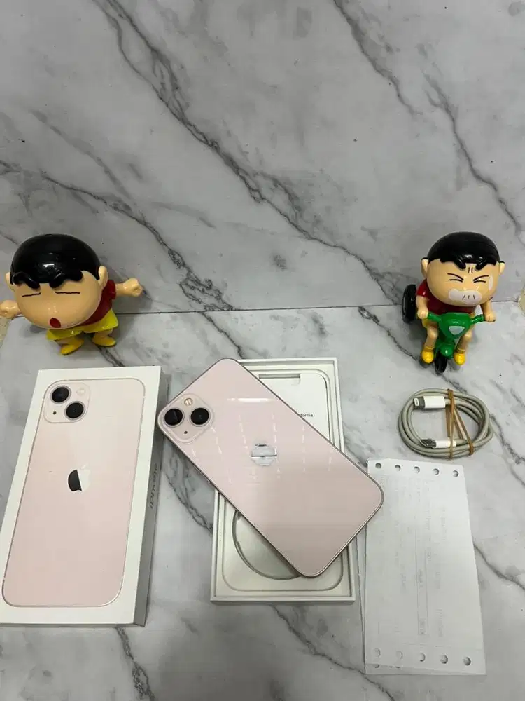 Iphone 13 128 Ex ibox Pink Fullset Mulus