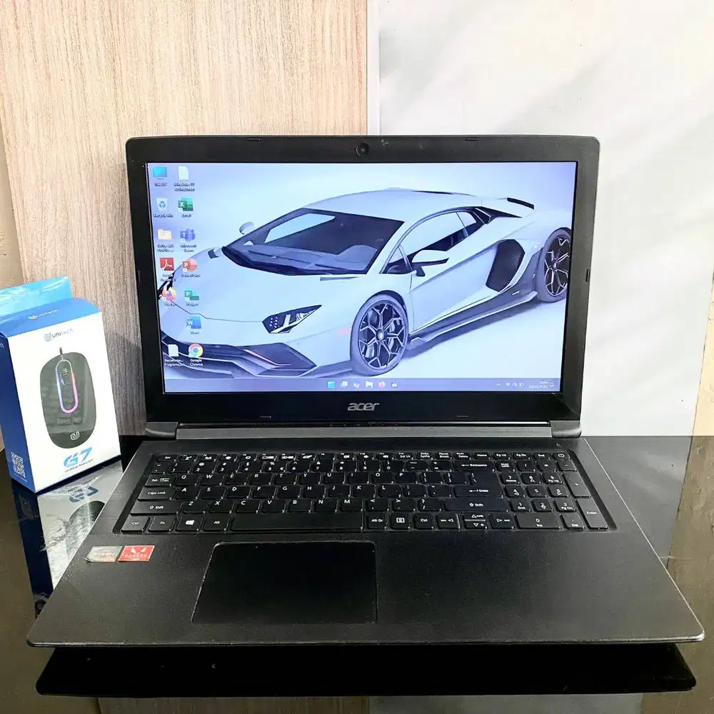 Laptop second Acer Aspire A315-41 Amd Ryzen 3-2200U Ram 8Gb Ssd 256Gb