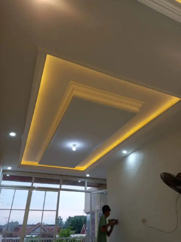 PEMASANGAN ATAP BAJARINGAN/GIPSUM