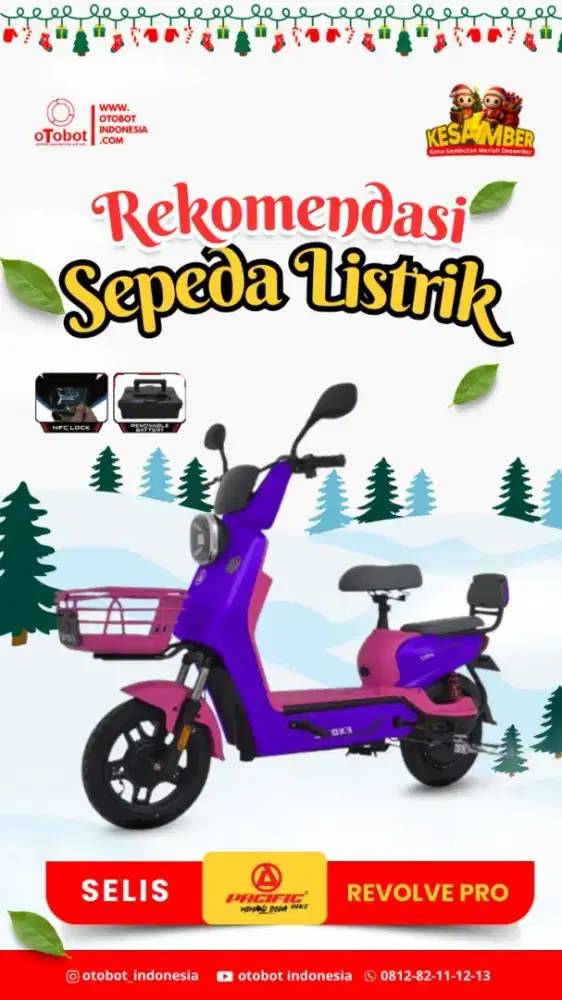 SEPEDA LISTRIK REVOLVE PRO