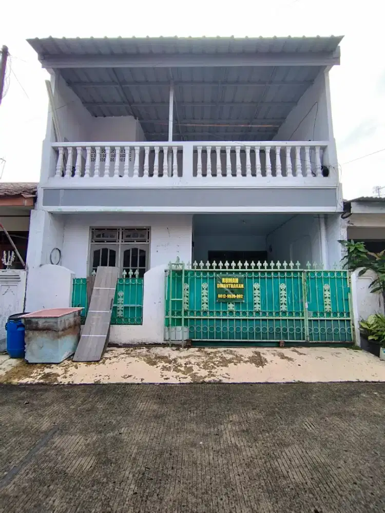 Disewakan rumah 2 lantai di Vila Pertiwi Depok nyaman bebas banjir
