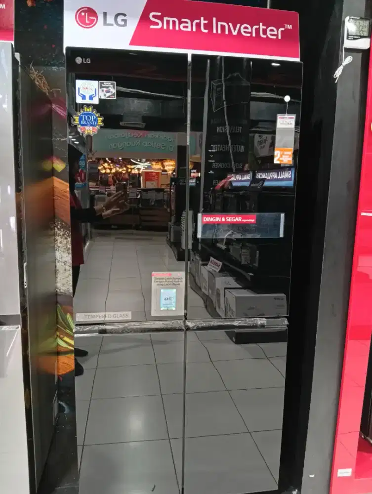 LG MULTI D REFRIGERATOR 519L GCF B47FMGAH BLACK
