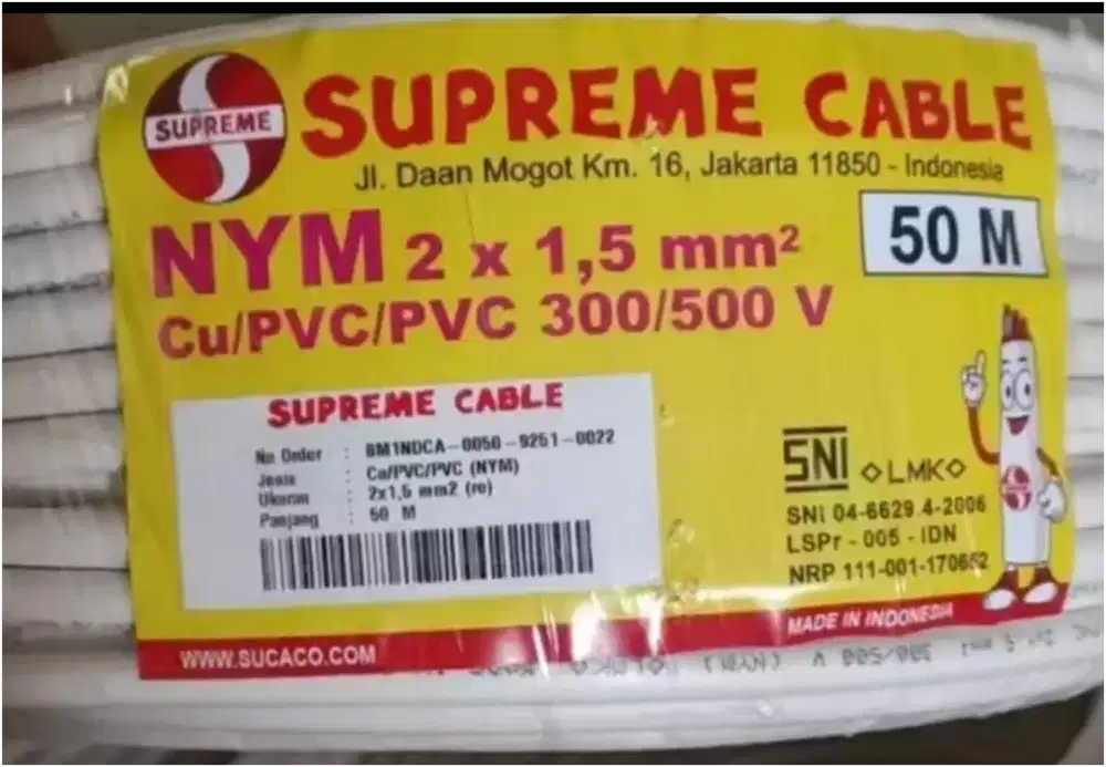 Kabel Supreme 2x1.5mm