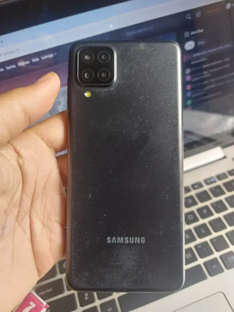 Samsung a12 ram 4+4/128