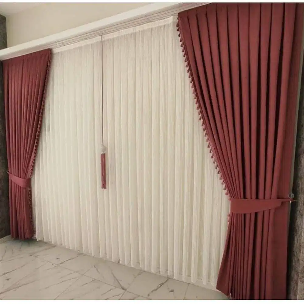 Pemasangan Gorden Pasang Wallpaper Korden Gordeng Horden Roller Blind